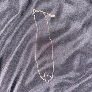 James Avery Sterling Silver Texas Pendant Necklace